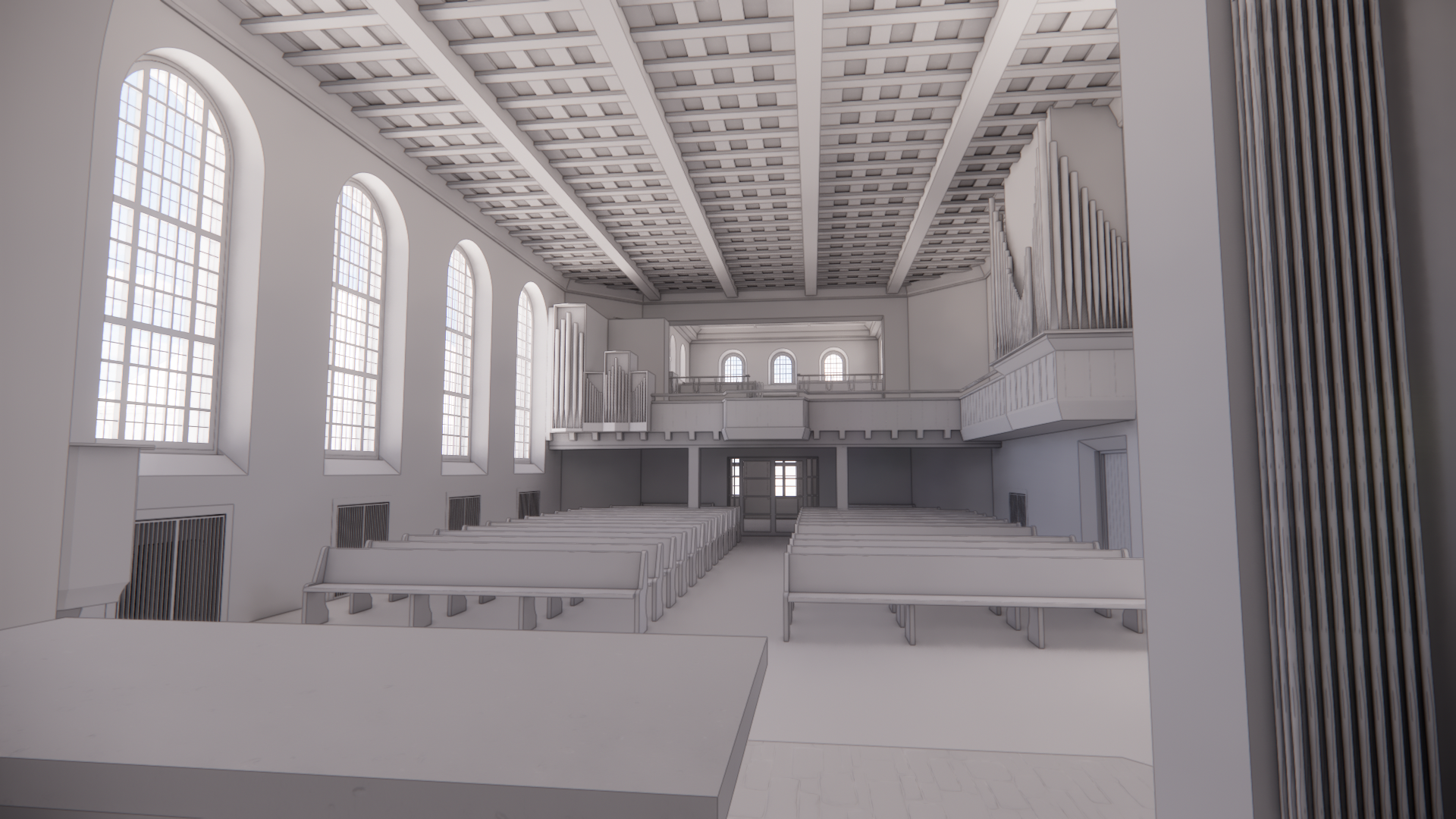 Digitales BIM-Ready- und Revit-Modell eines Bestandsgebäudes