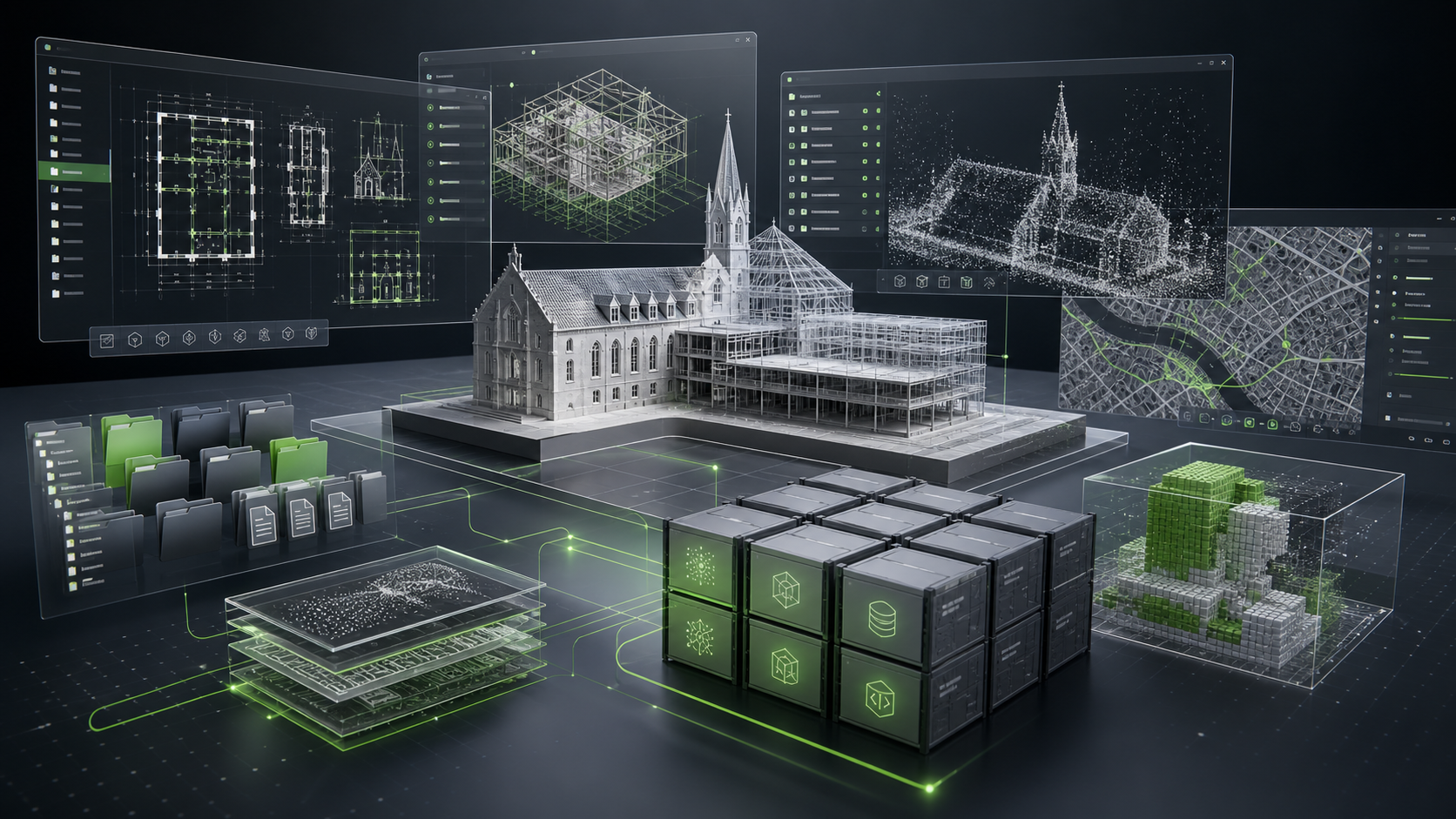 Digitaler Datenraum für BIM-Ready- und Revit-Modellierung